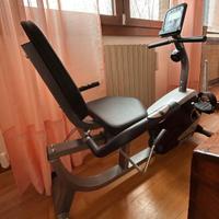 Cyclette orizzontale magnetica