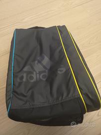 Borsa Da Padel Adidas Tour 2.0 Nera, Blu E Gialla
