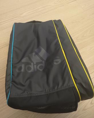 Borsa Da Padel Adidas Tour 2.0 Nera, Blu E Gialla