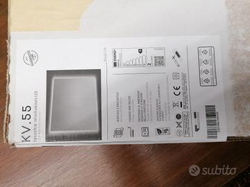 specchio retroilluminato