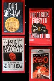 Lotto di 4 libri Clancy Forsyth Grisham Turow