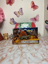 Mattel Set Alan Grant & Dimetrodonte