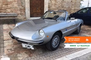 ALFA ROMEO Spider 1.6 coda tronca TARGA ORO