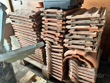 Tegole per tetti e tettoie in cotto