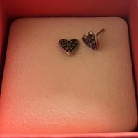 Orecchini cuore Pandora