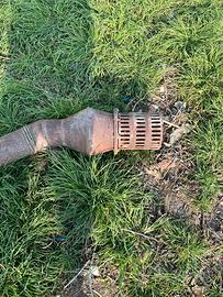 Pescante con tubo flessibile irrigazione agricola