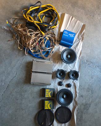 impianto stereo auto 