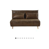 divano letto maison du monde con topper ikea