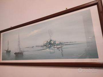 Quadro grande del pittore Boldini firmato e titolo