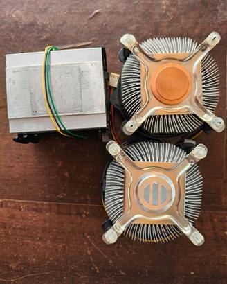 2 dissipatori socket 775 e 1 socket 478