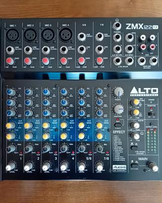 MIXER ALTO ZMX122FX 8 CANALI CON EFFETTI.