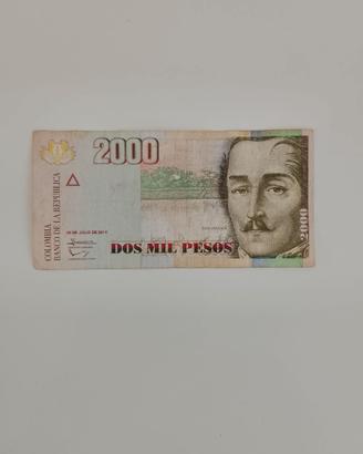 Banconota Colombia
