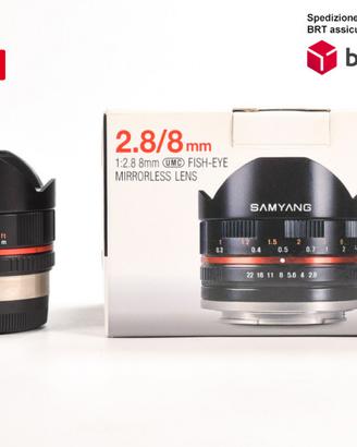 Samyang 8 F2.8 UMC Fisheye (Fujifilm)