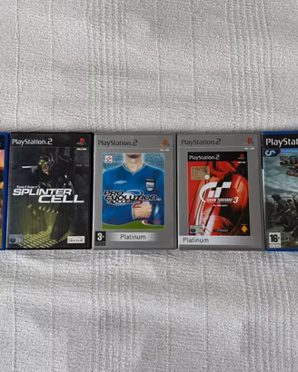 5 DVD per PlayStation 2