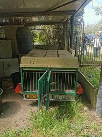 carrello auto porta cani