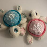 Coppia peluche tartaruga