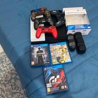Lotto ps4 +controller e accessori