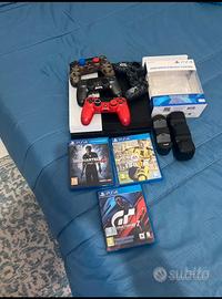 Lotto ps4 +controller e accessori