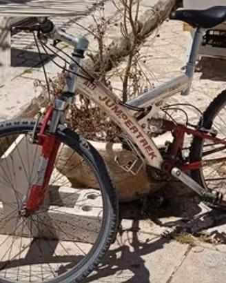 BIci MTB con doppio ammortizzatore