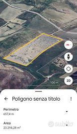 Terreno e rustico contrata caviglione Cianciana