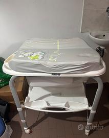 Fasciatoio cambio con vasca bagnetto