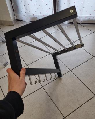 attaccapanni con ripiano