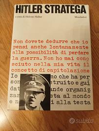 libro vintage Hitler Stratega, edizione 1966