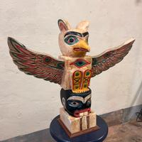 Scultura Totem Indiano