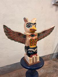 Scultura Totem Indiano