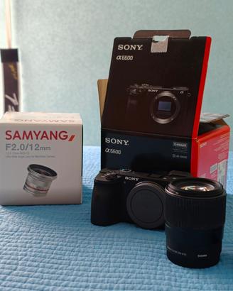 SONY alpha 6600 + obiettivo