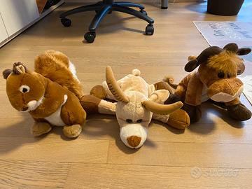 Peluche vari tipi