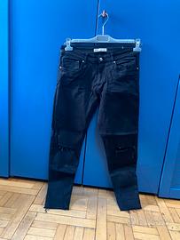 Zara Jeans neri strappati
