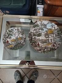 Set 5 Piatti Vintage "The Hunter" Myott