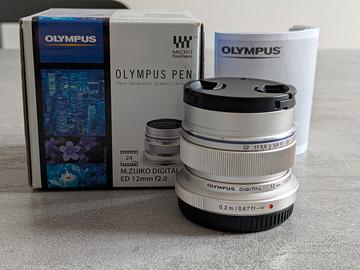 obiettivo Olympus M. Zuiko digital 24mm f 2.0