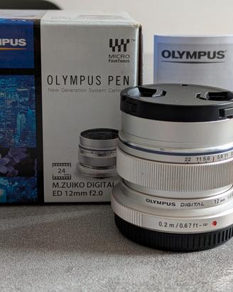 obiettivo Olympus M. Zuiko digital 24mm f 2.0