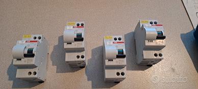 Magnetotermici differenziali n4 da 16A