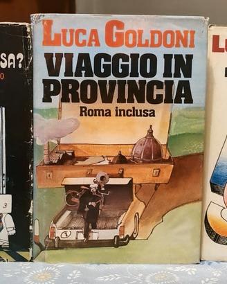 Tre libri Luca Goldoni.