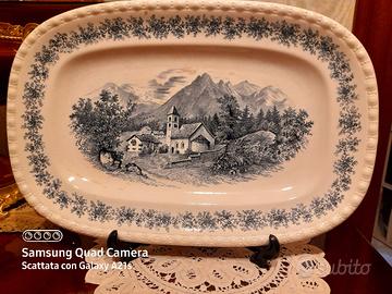 Ovale di Finissima Porcellana Villeroy Bosh.