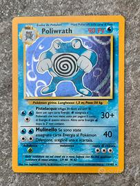 Poliwrath holo ita, set base 13/102