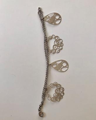 Bracciale con pendenti in argento