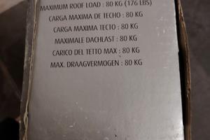 Barre porta tutto citroen xsara picasso