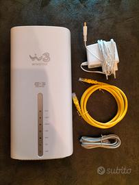 modem Wind tre fibra ottica 