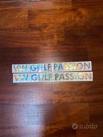 Adesivi Golf Passion