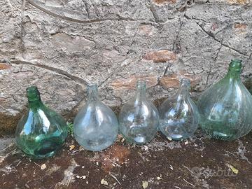 piccole damigiane vetro 5 litri - Collezionismo In vendita a Pisa