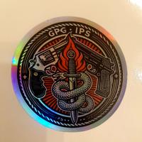 Adesivo Guardia Giurata GPG ips