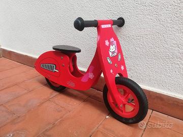 Bici In Legno Hello Kitty