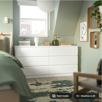 MALM Cassettiera con 6 cassetti IKEA