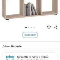 Libreria a scalare rovere 