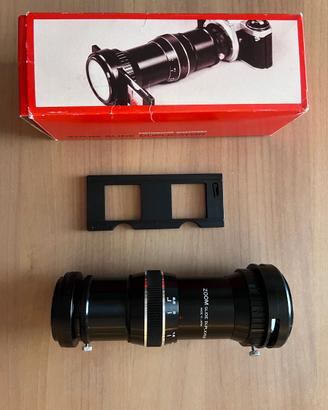 Obiettivo zoom 2,5x duplicatore diapositive