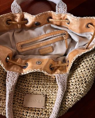 Borsa in paglia krizia